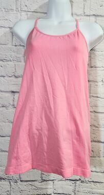 Mega Wear Maternity Pink Crisscross Spaghetti Strap Tank Top One Size Stretchy